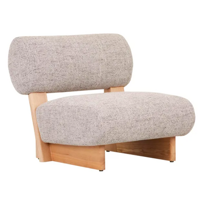 Oversized Back Roll Occasional Chair