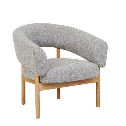 Plush Upholstery Occasional Chair