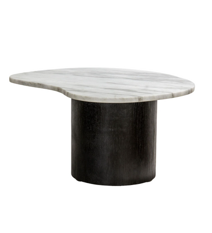 Oak Marble Trio Nest Coffee Table