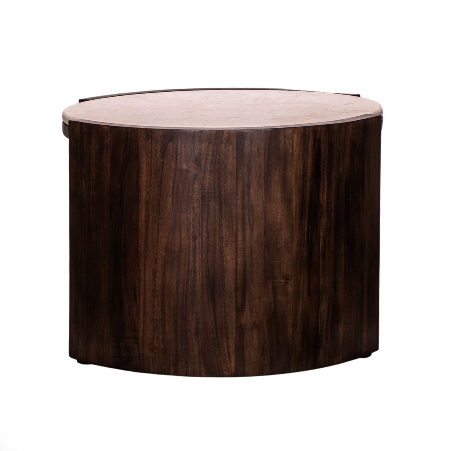 Marble Round Side Table