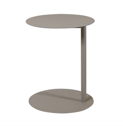 Round Aluminium Frame Side Table