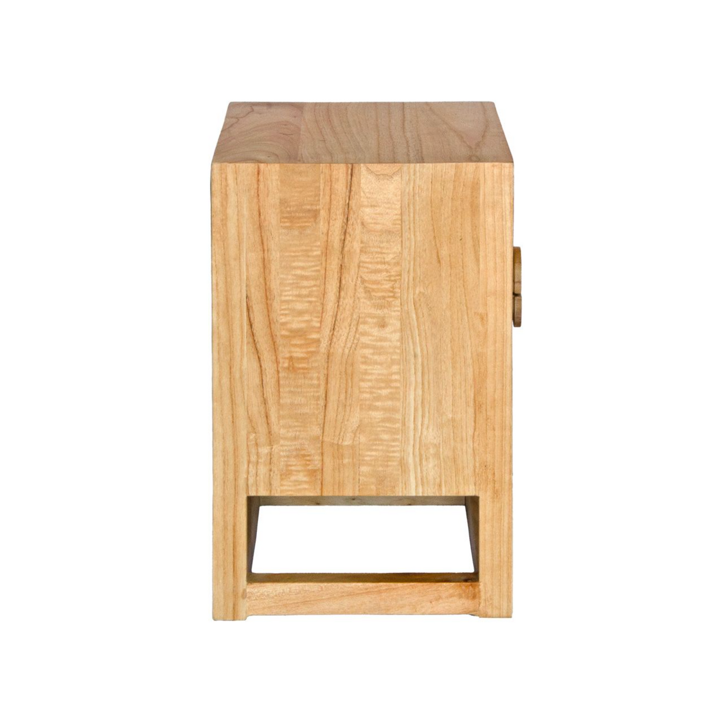 Slated Timber Bedside Table