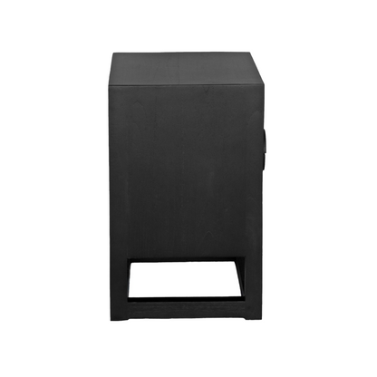 Slated Timber Bedside Table