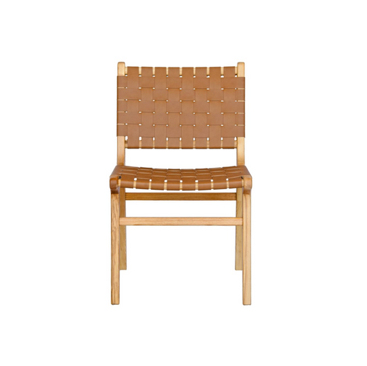 Saddle Leather Dining Chair