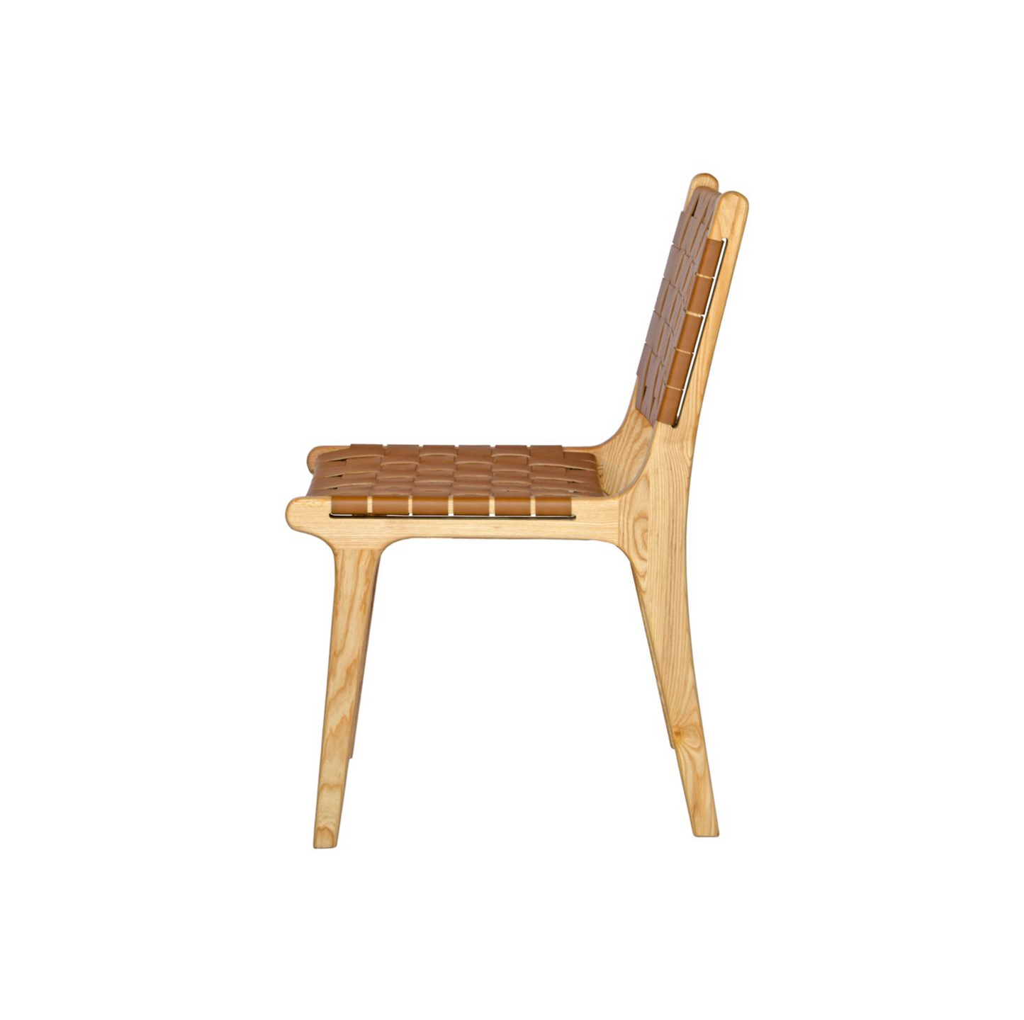 Saddle Leather Dining Chair / Outdoor Chair