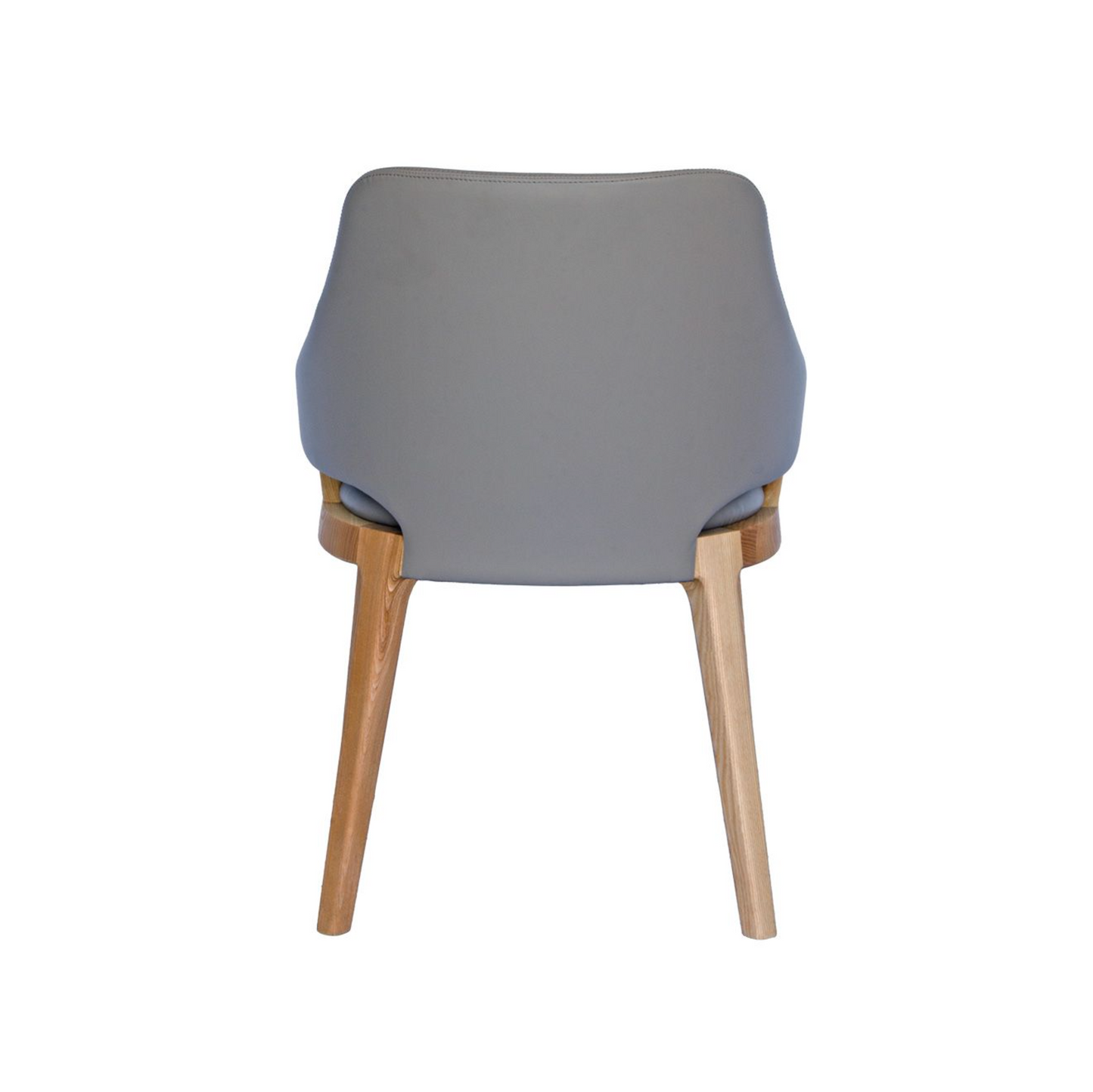 Grey Polyurethane Dining Chair