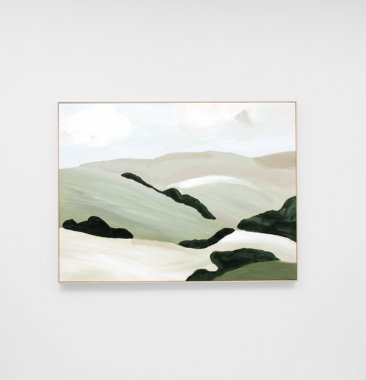 Barossa Landscape Framed Canvas