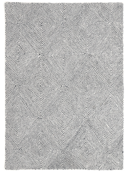 Silver Diamond Rug