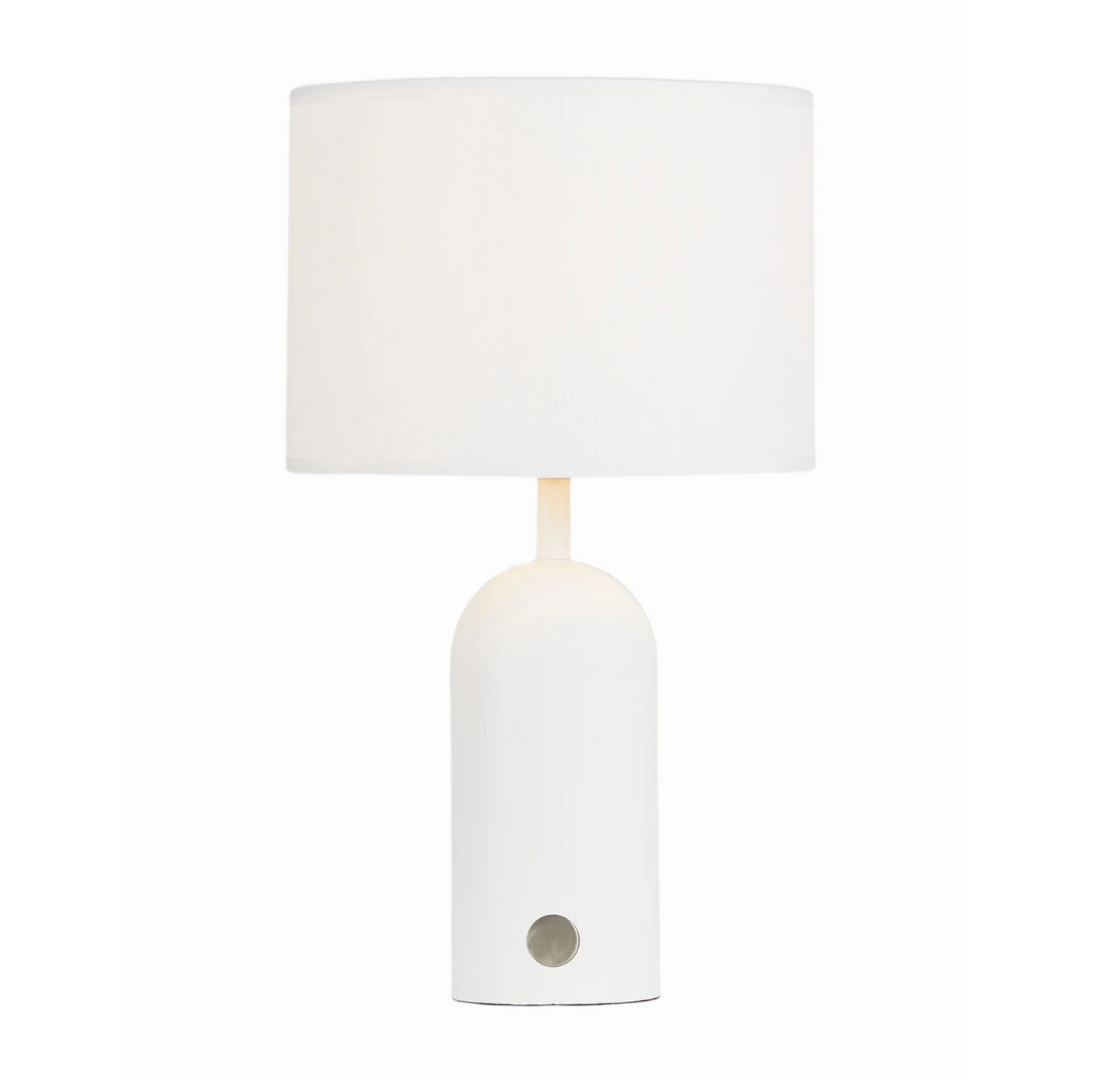 Wood Linen Touch Table Lamp