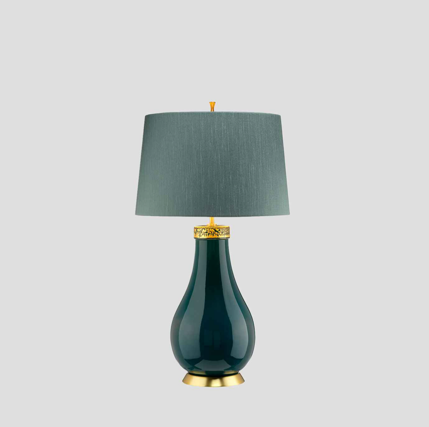 Azure Turquoise Table Lamp