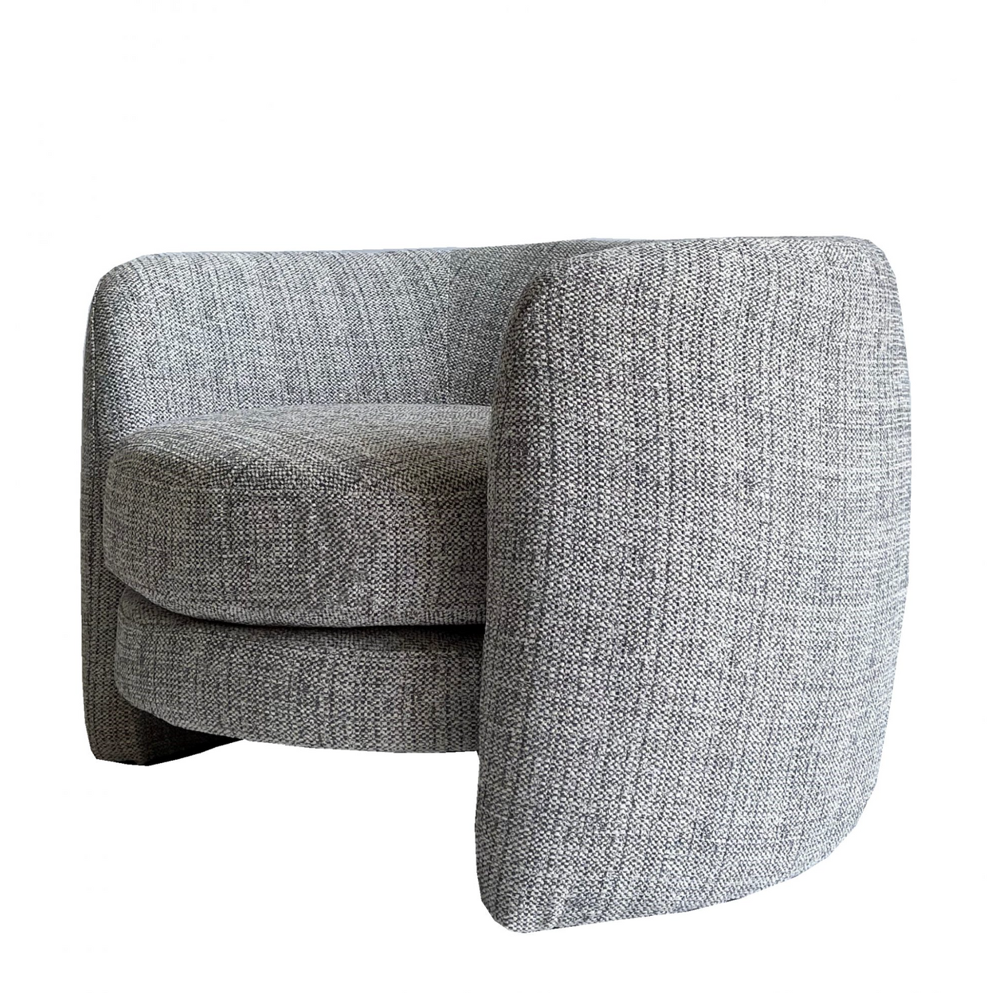 Cora Occasional Chair Grey Fleck