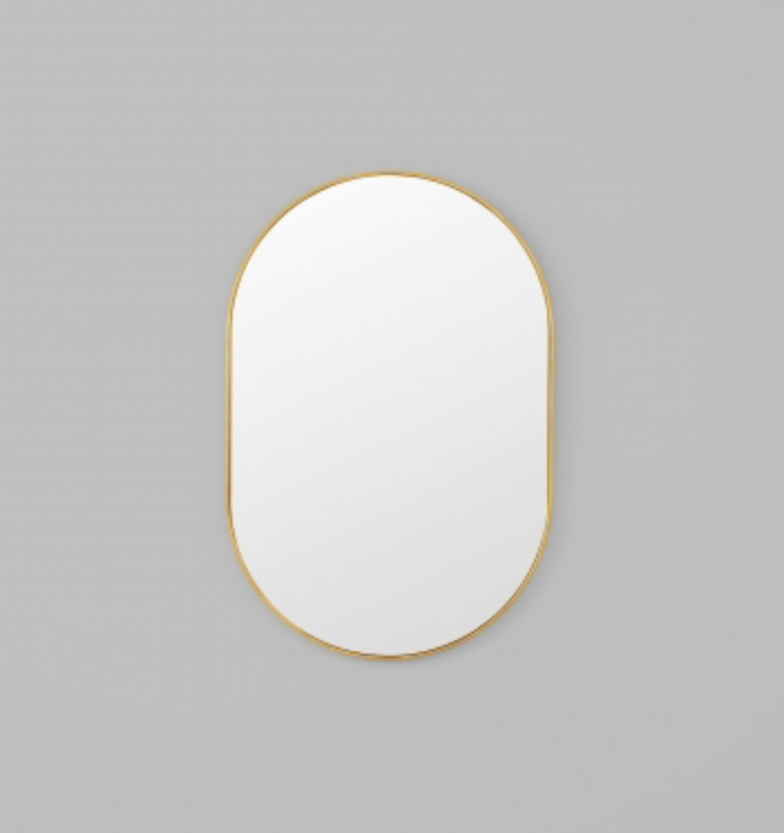 Bjorn Oval Mirror