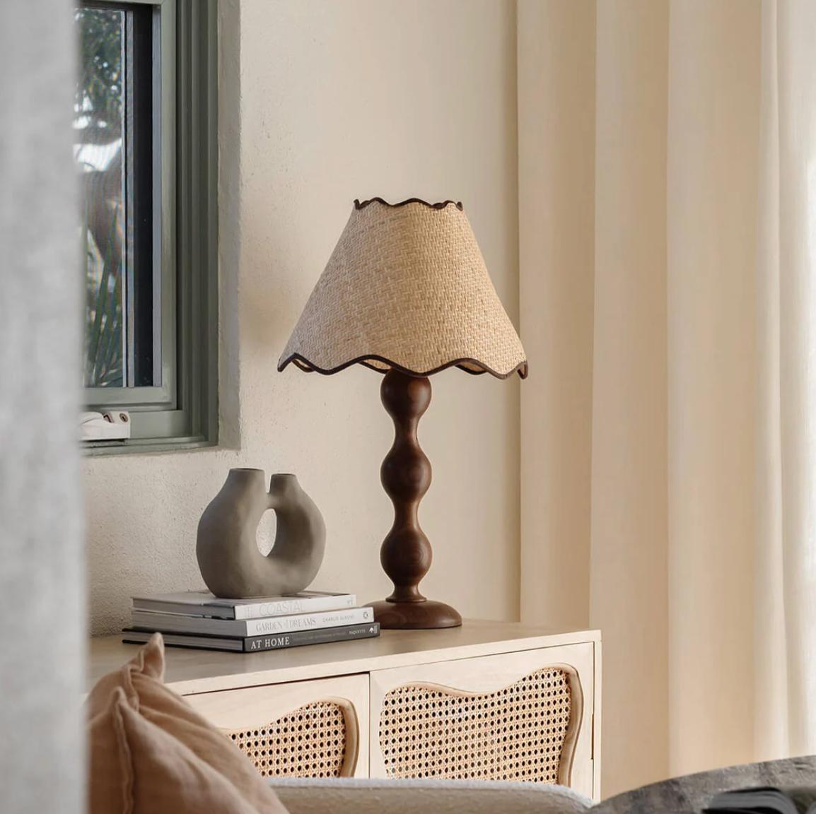 Evie Table Lamp - Sand