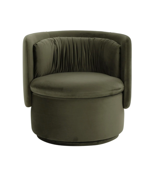 Mezzo Swivel Chair - Olive