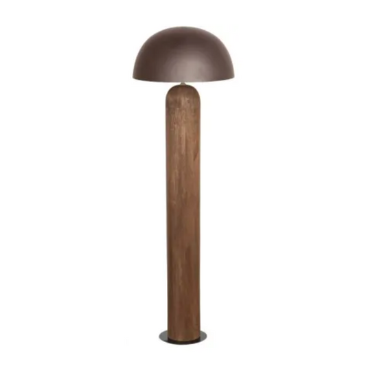 160CM MUSHROOM FLOOR LAMP - NATURAL