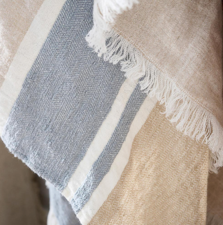 Magnus Linen Throw