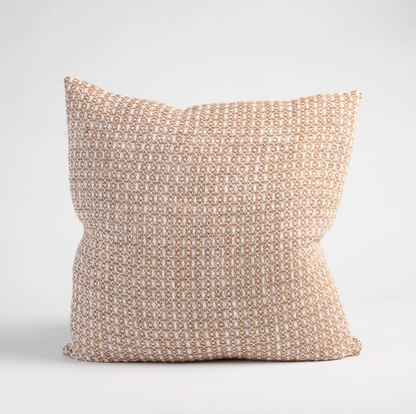 Noah Cushion - Nutmeg/Off White