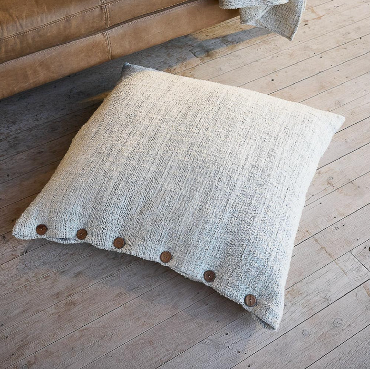 Ida Cushion - Off White/Slate