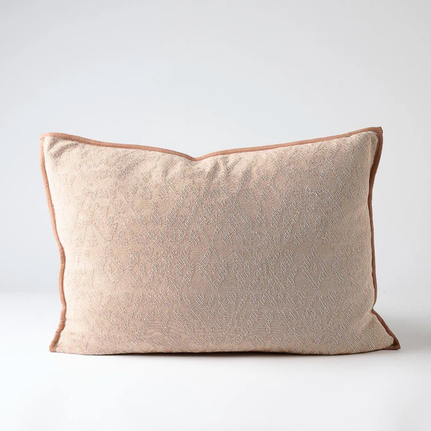 Helga Cushion - Clay/Off White