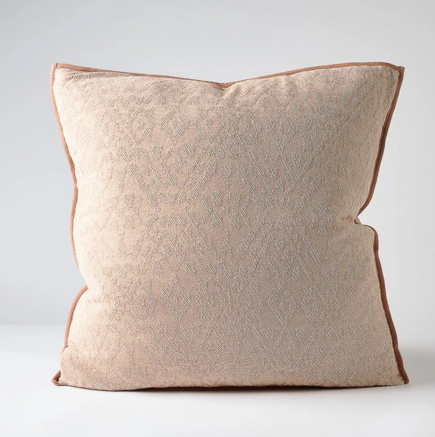 Helga Cushion - Clay/Off White