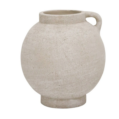 White Terracotta Vase