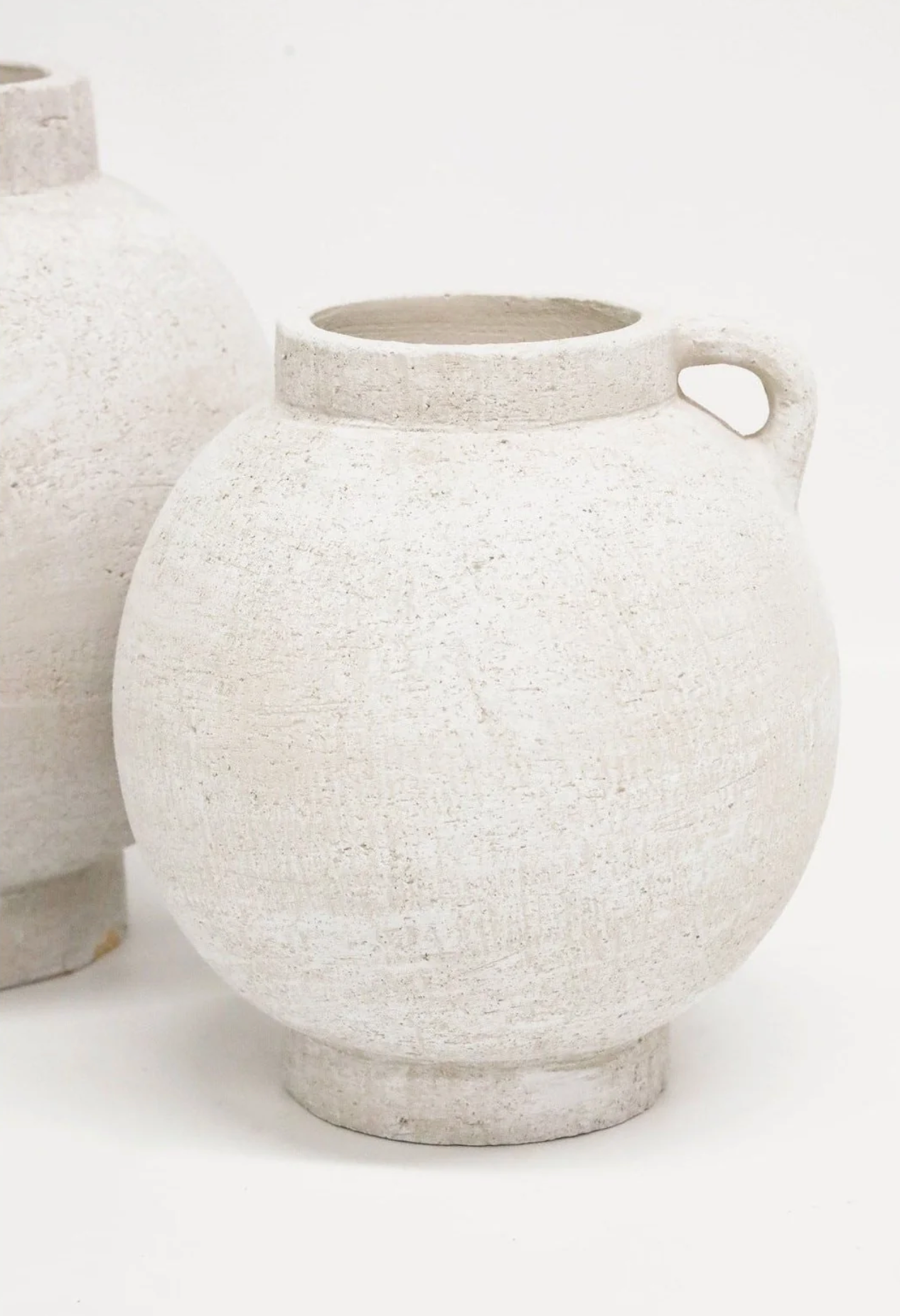 White Terracotta Vase