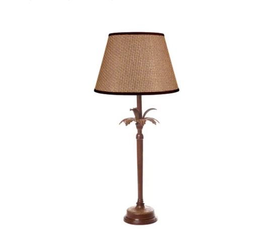 Casablanca Table Lamp Brown