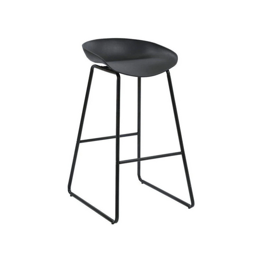 Black Aries Bar Stool