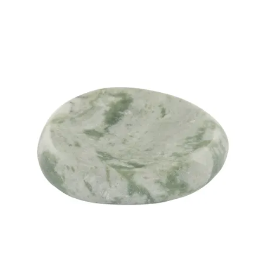 Mineral Marble Dish 13x13cm Green