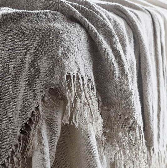 Bedouin Oversized Linen Throw