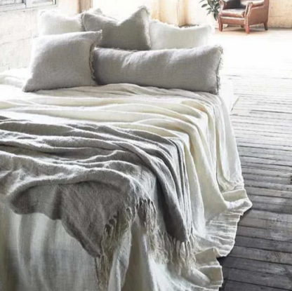 Bedouin Oversized Linen Throw