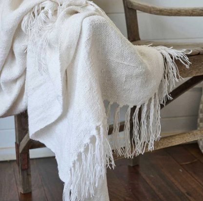 Bedouin Oversized Linen Throw