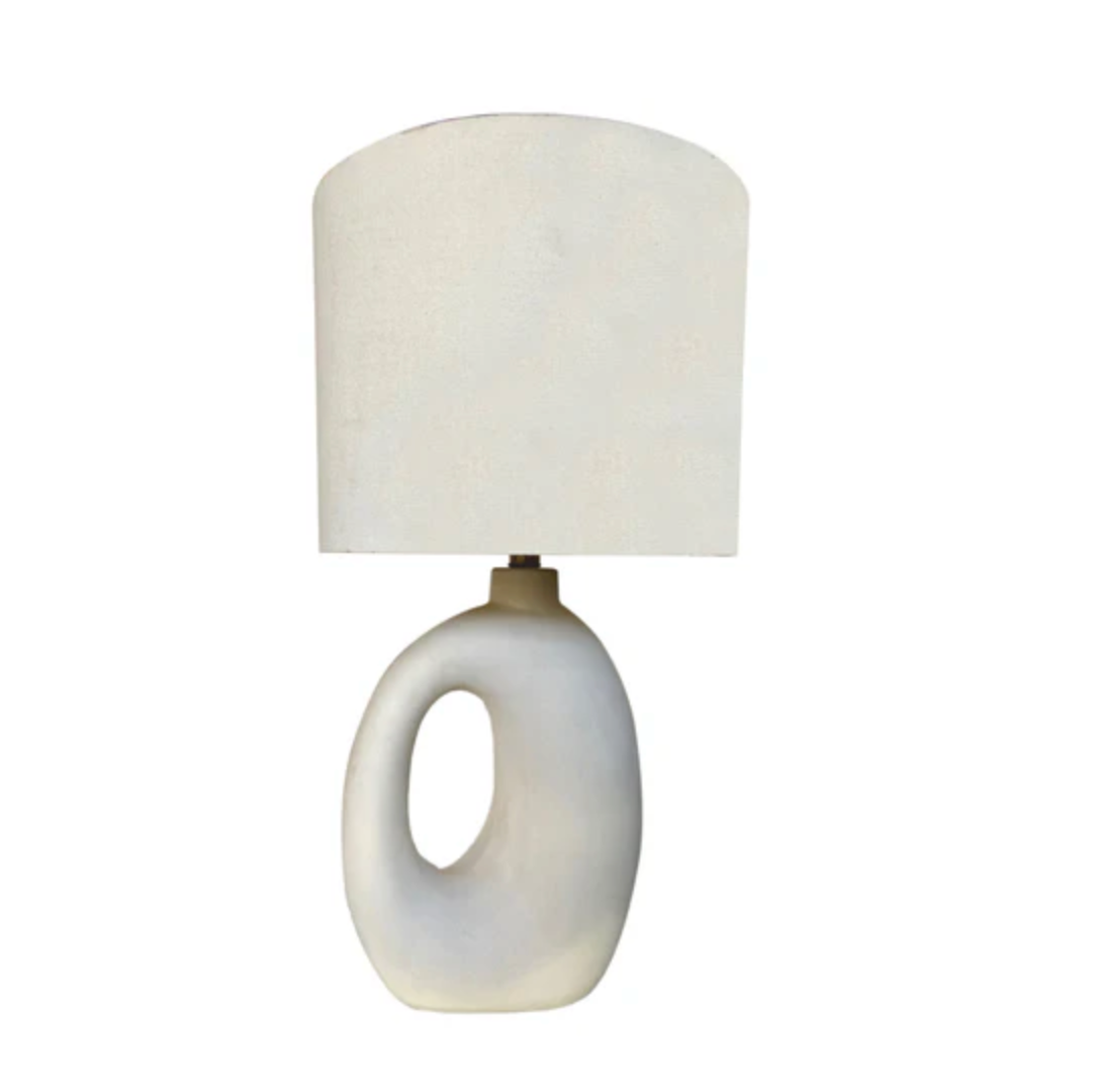 Abstract Ceramic Lamp