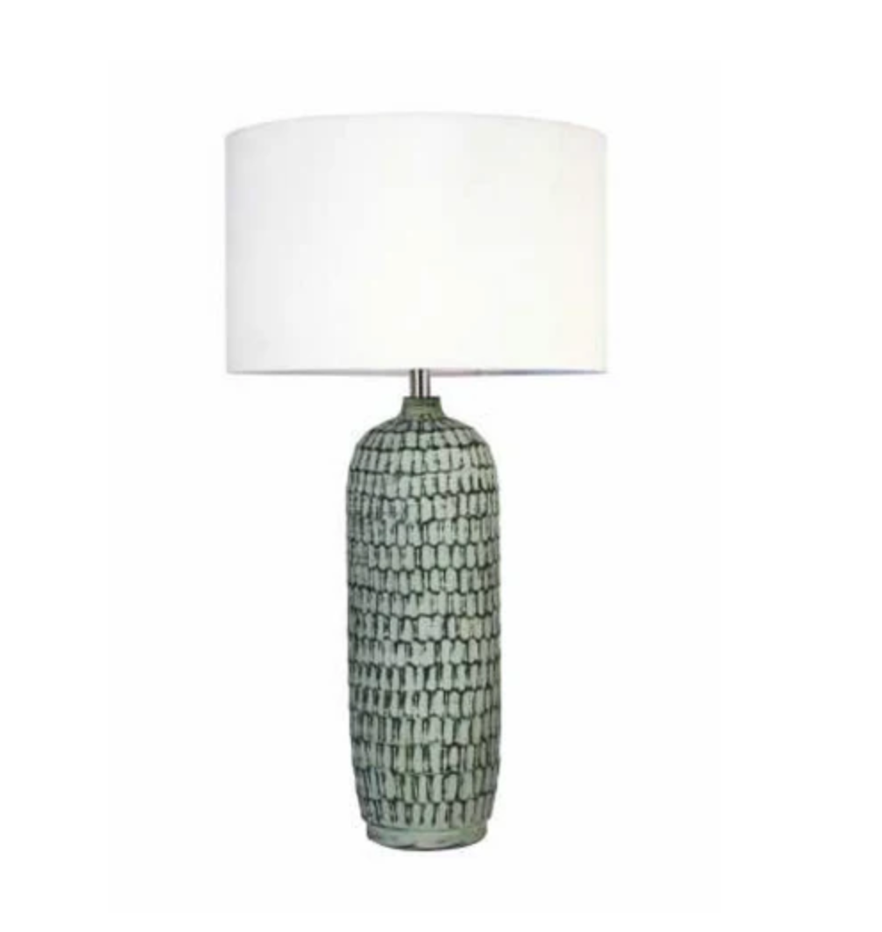 Beehive Lamp - Seafoam