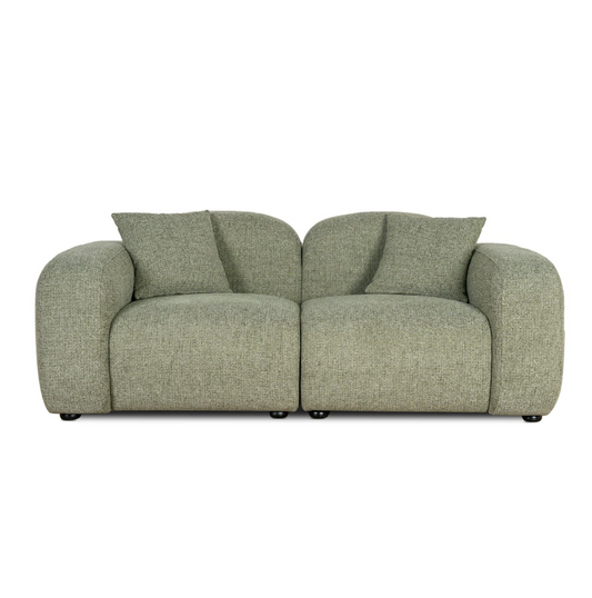 Coral Light Green 2 Seater Sofa