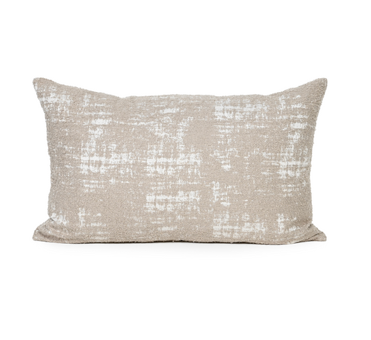 Stormy Oat – Fabric Cushion – 37 X 57
