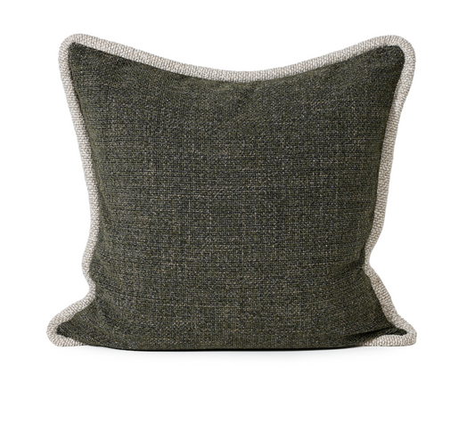 Woven Moss – Fabric Cushion – 57 X 57