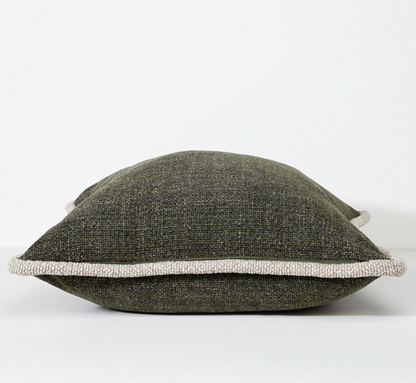 Woven Moss – Fabric Cushion – 37 X 57