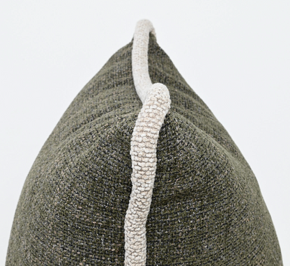 Woven Moss – Fabric Cushion – 37 X 57