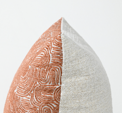 Rusted Swirl – Fabric Cushion – 57 X 57