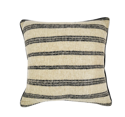 Savanna Cushion 50x50cm Natural & Black Multi