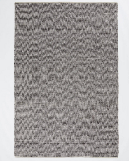 Tar Chevron Rug - 2x3m