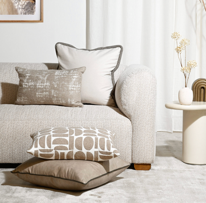 Mushroom Pop - Fabric Cushion 57x57cm