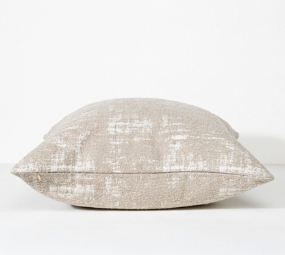 Stormy Oat – Fabric Cushion – 57 X 57