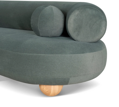 3 Seater Sofa - Burnt Green