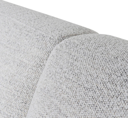 4 Seater Fabric Sofa - Fog Grey