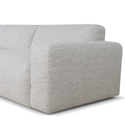 4 Seater Fabric Sofa - Fog Grey
