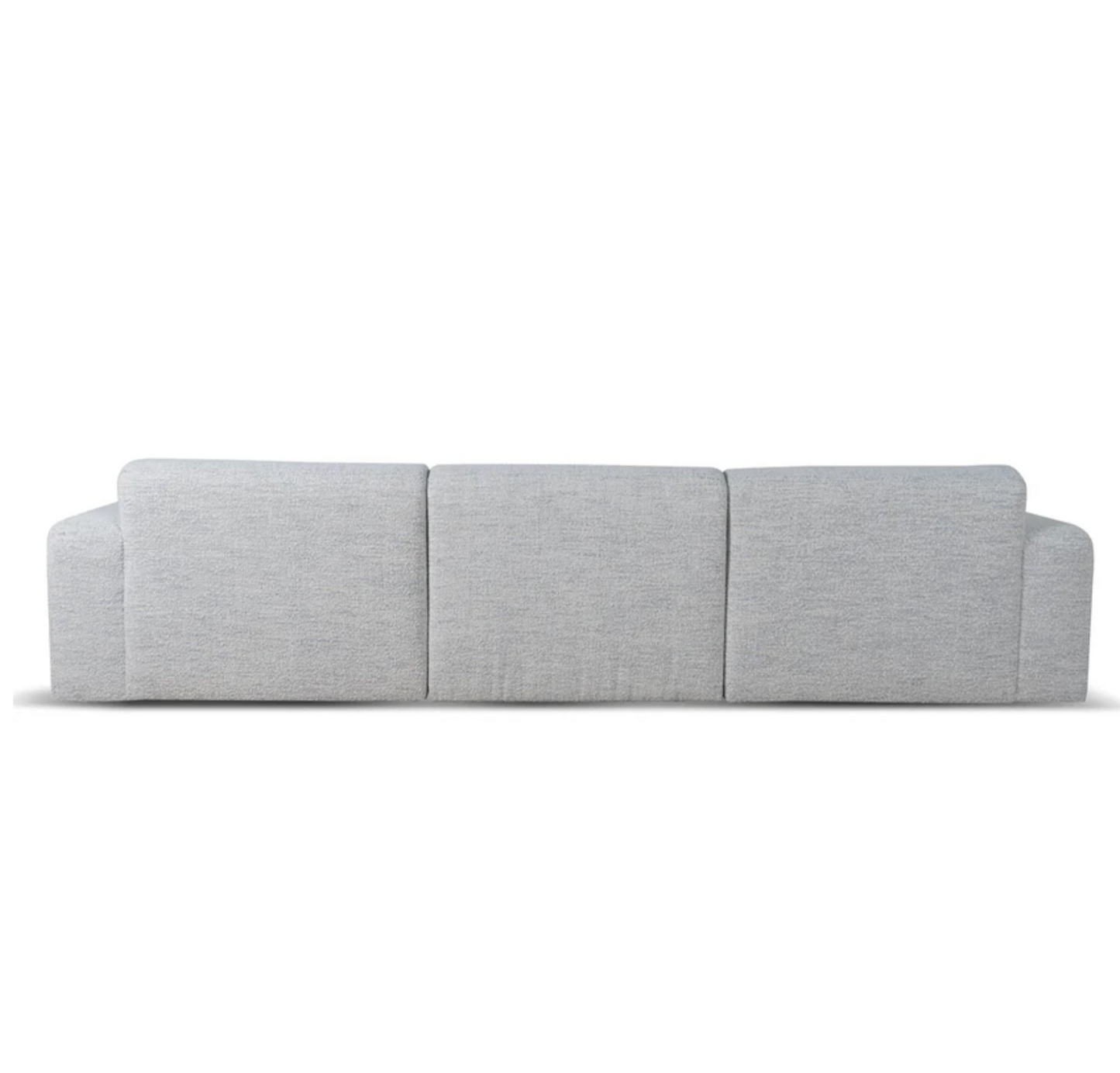 4 Seater Fabric Sofa - Fog Grey