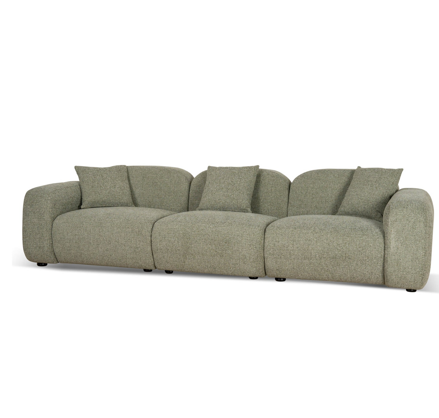 4 Seater Sofa - Coral Light Green