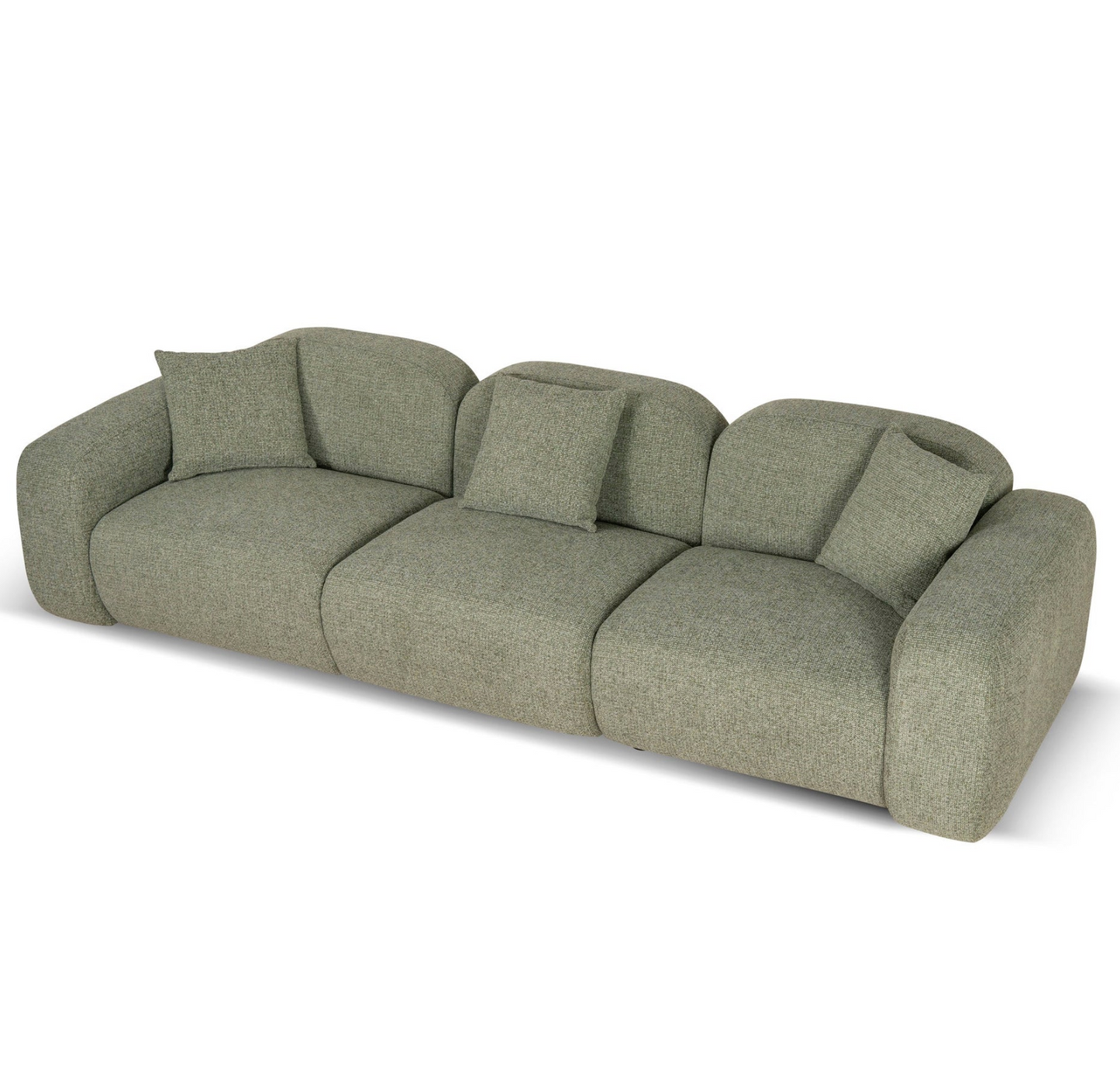 4 Seater Sofa - Coral Light Green
